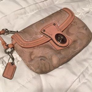 USED coach wristlet